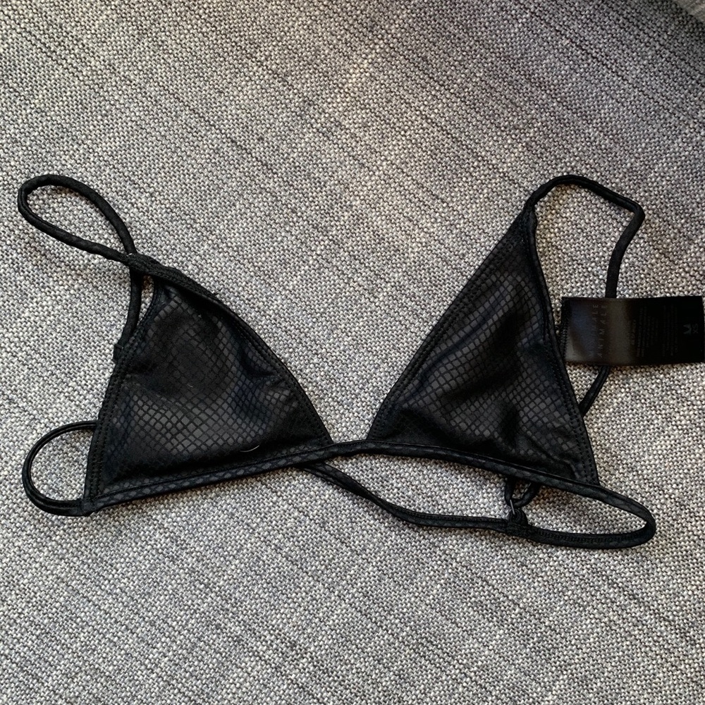 Minimale Animale lucid bijou top